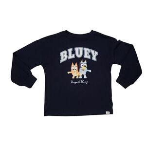 GAP Bluey & Bingo Youth Long Sleeve Graphic Shirt Size 5